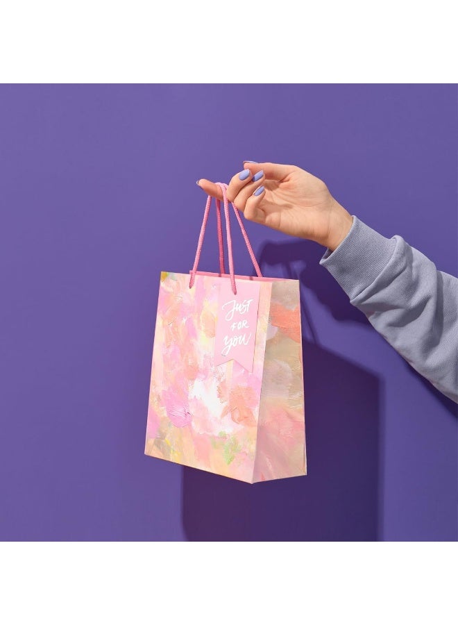 سيوسي Gift Bags, Colorful Paper Bags for Girl Women's Birthdays, Bridal Showers, Weddings, Mother's Day, Christmas, Thank You Bags-All Occation (Colorful, 12pcs, 9" Medium) - Image 5